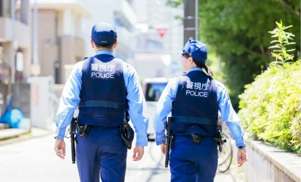 地域警察官の一日 パトロール・職務質問 画像